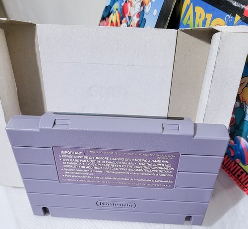 Wario's Woods SNES Super Nintendo 1994 - Picture 11 of 12