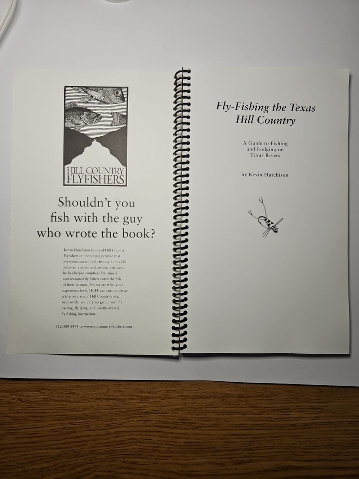 FlyFishing The Texas Hill Country 4th Ed by Kevin Hutchinson eBay