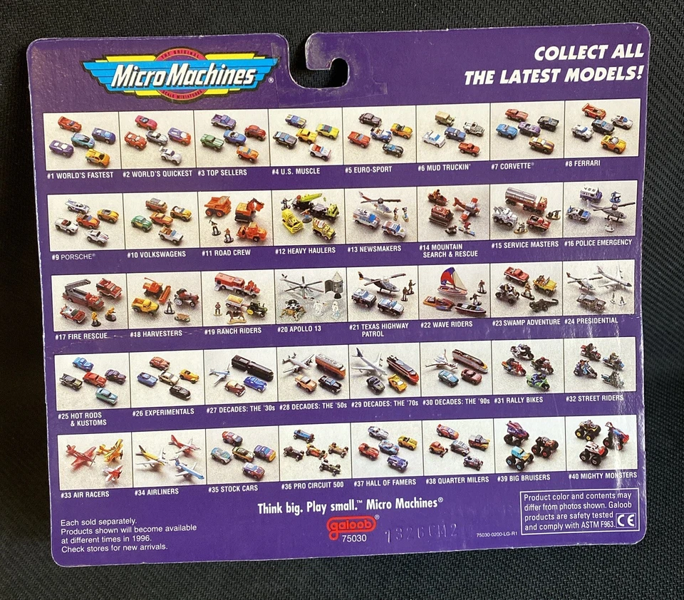 Micro Machines #18 Harvesters Galoob SEALED 1995 B4 - Image 3 of 3