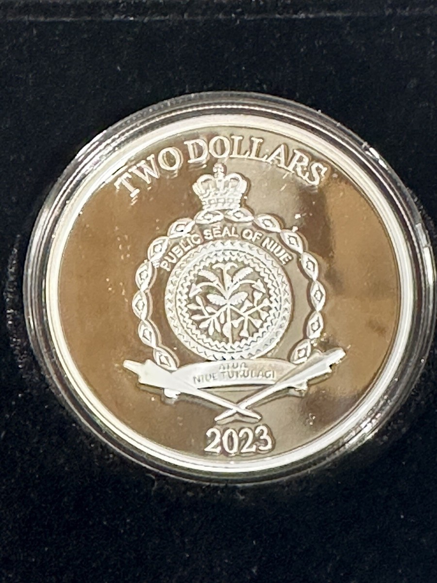2023 $2 Niue Transformers '84 Soundwave 1 Oz Silver Proof