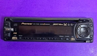 PIONEER DEH-P3000 STEREO SUPER TUNER MOSFET REPLACEMENT FACEPLATE