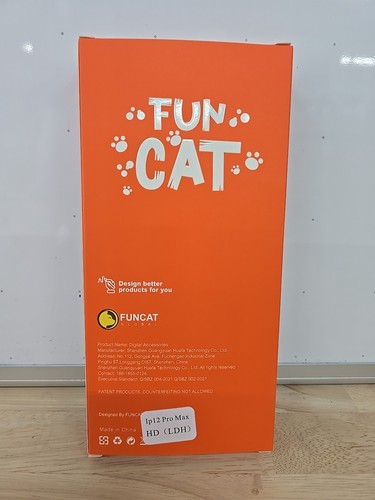 FUNCAT Screen Protectors for iPhone 12 PRO Max: 3x Privacy Glass w/ Install Kit - 第 2/2 張圖片
