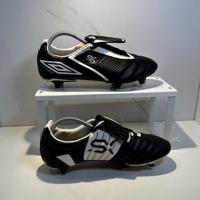 Umbro SX Valor 11 Protect schwarz Fußballschuhe weicher Untergrund SG Herren UK Größe 8