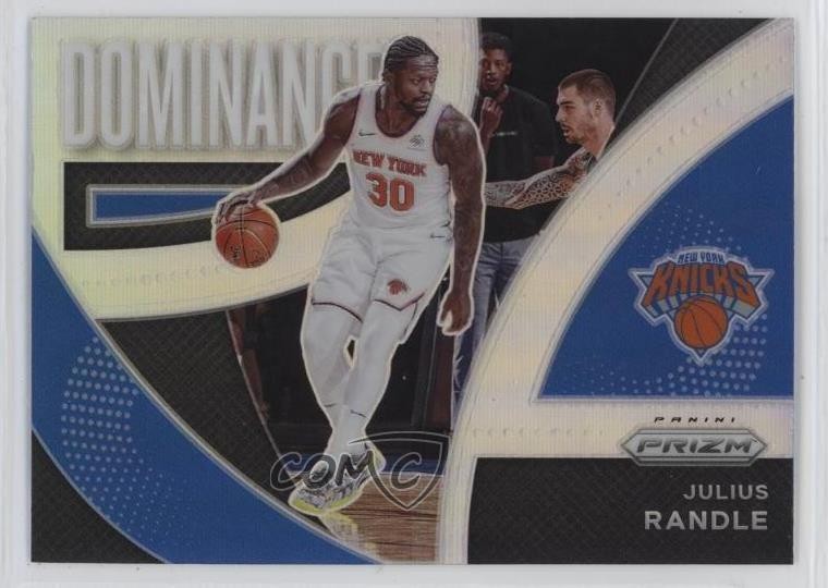 2021-22 Panini Prizm Dominance Silver Prizm Julius Randle #21 15vw