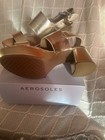 Aerosoles Women’s Leather Strappy Ankle Strap Buckle Block Heel Sandals 9 M — photo 3