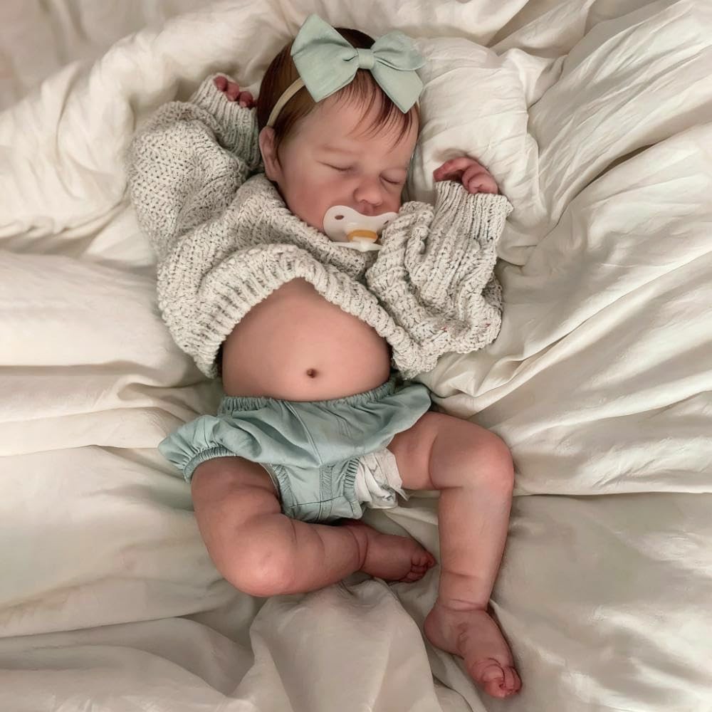 20" Reborn Baby Doll soft vinyl Full Body Realistic Newborn 