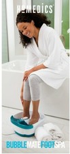 HoMedics Pedicure Spa Footbath with Heat Massaging Bubble Action NIB