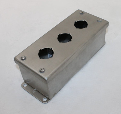 Electromate 3 Slot Pushbutton Enclosure