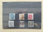 SPAIN LOT USED ANTIQUE STAMPS