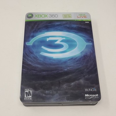 Halo 3 Limited Edition Steelbook (Xbox 360) Complete in Box CIB - Tested