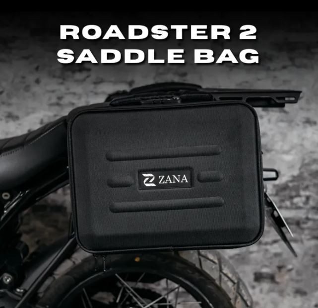 UNIVERSAL ROADSTER SADDLE BAG PAIR FIT FOR ALL MOTORCYCLE