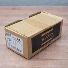 Box of 50 - Raco 2922 Compression Type Coupling, 1/2", Steel Nut And Body - NEW