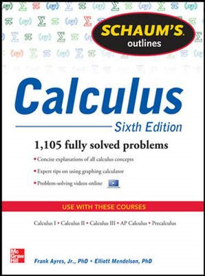 Schaum's Outline of Calculus, 6th Edition: 1,105 Solved... - Ayres, Frank
