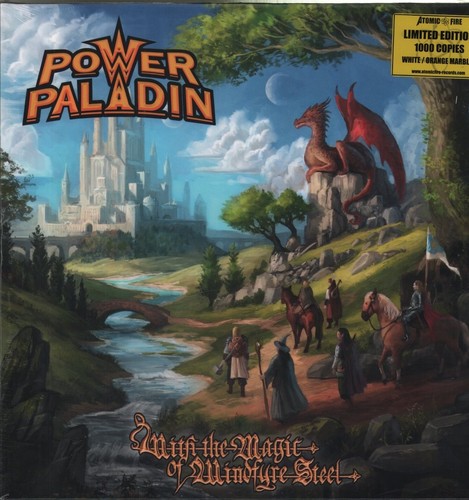 Power Paladin With the Magic of Windfyre Steel LP vinyl Germany Atomic Fire 2022