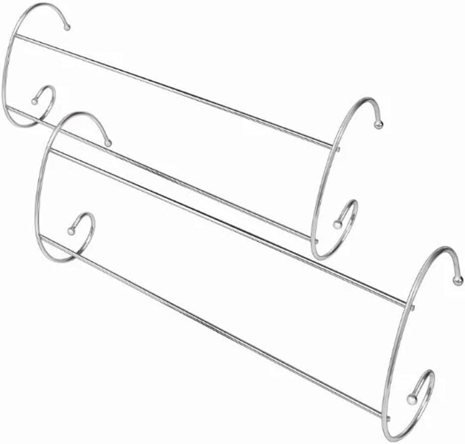 Chrome radiator airers/towel rail dryer - pack of 2