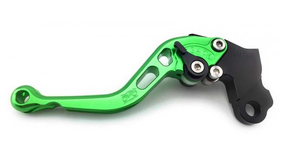 Leviers Courts Verts Frein Embrayage TRIUMPH SPEED TRIPLE 955 T509 1997-2001 - Photo 2/4