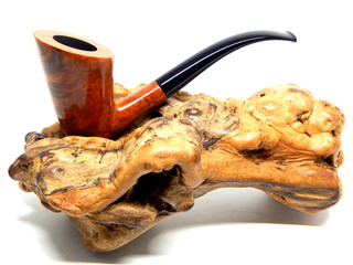 LARSEN 1960's SVEN KNUDSEN SUPER GRADE SMOOTH SAXOPHONE SHAPE 37 ESTATE PIPE