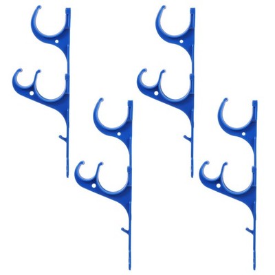 4pcs/2 -Sets Plastiklagerstange Pool Reinigungszubehör Plastikhängestange