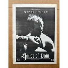 HOUSE OF PAIN SAME AS IT EVER WAS POSTER SIZED original music press advert from 