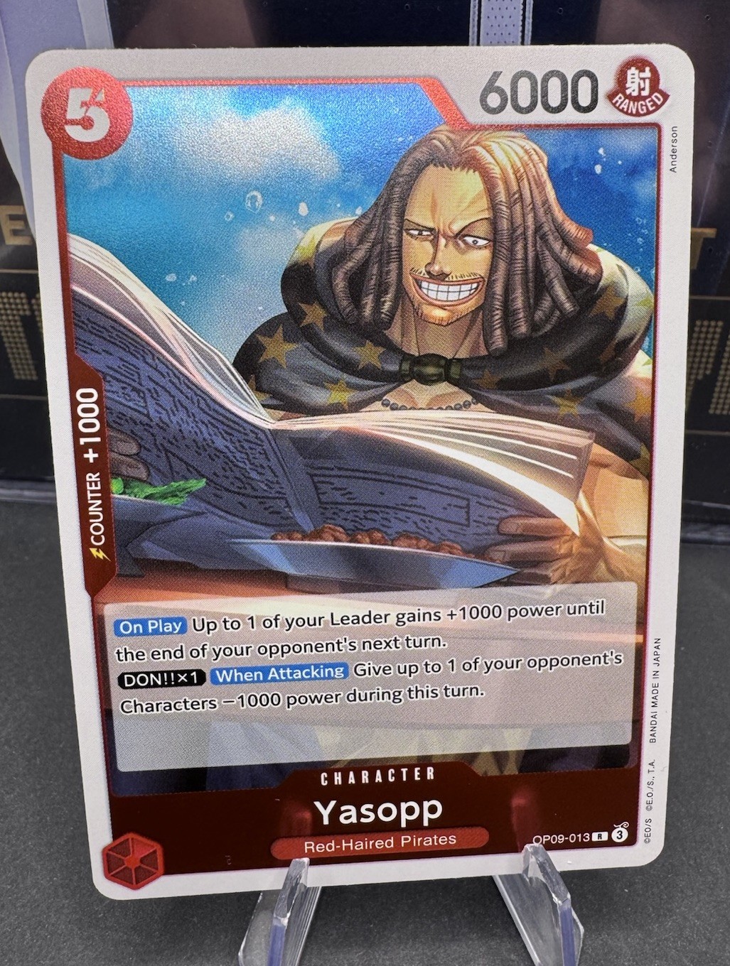 Yasopp OP09-013 Emperors in the New World Foil