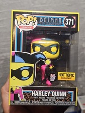 Funko Pop Batman Serie Animada Harley Quinn #371 Luz Negra Tema Candente Excl.