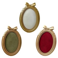 Decorative Bowknot Shape Jewelry Holder Fabric Resin Structure Accessories