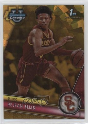 2023-24 Bowman U Chrome Sapphire Gold 22/50 Rejean Ellis #29 12kf