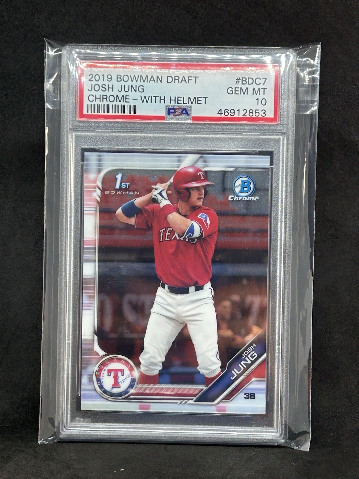 Josh Jung 2019 Bowman Draft #BDC-7 Chrome Price Guide - Sports