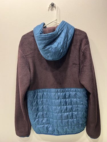 Patagonia Mens Re-Tool Hybrid Hoody Jacket Men’s Small Blue Burgundy Rare Color - Bild 14 von 24