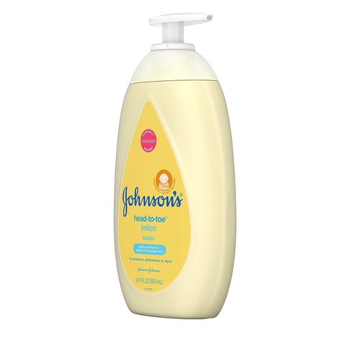 Johnson's Baby Lotion Coconut Oil 16.9oz 3 Pack Moisturizing 24Hr Care