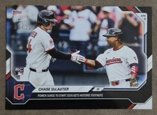 2026 Topps Now Black Foil #48 Chase DeLauter RC Rookie #4/10 SSP Power Surge
