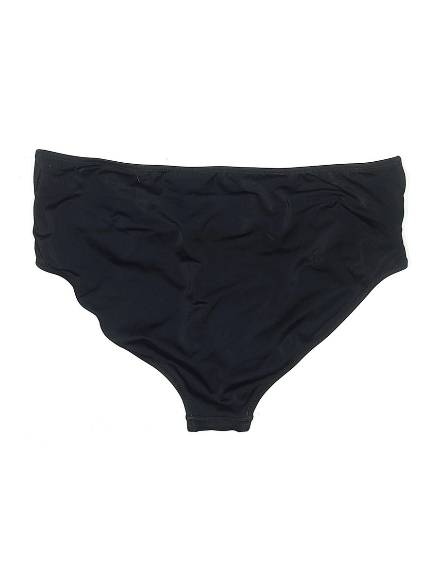 Swimsuits for all Women Black Swimsuit Bottoms 18 Plus View 2