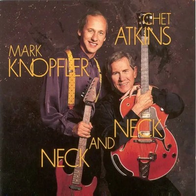 Mark Knopfler And Chet Atkins Neck And Neck CBS Vinyl LP