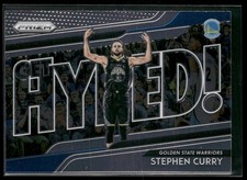 2018-19 Panini Prizm Stephen Curry #2 Get Hyped! Golden State Warriors
