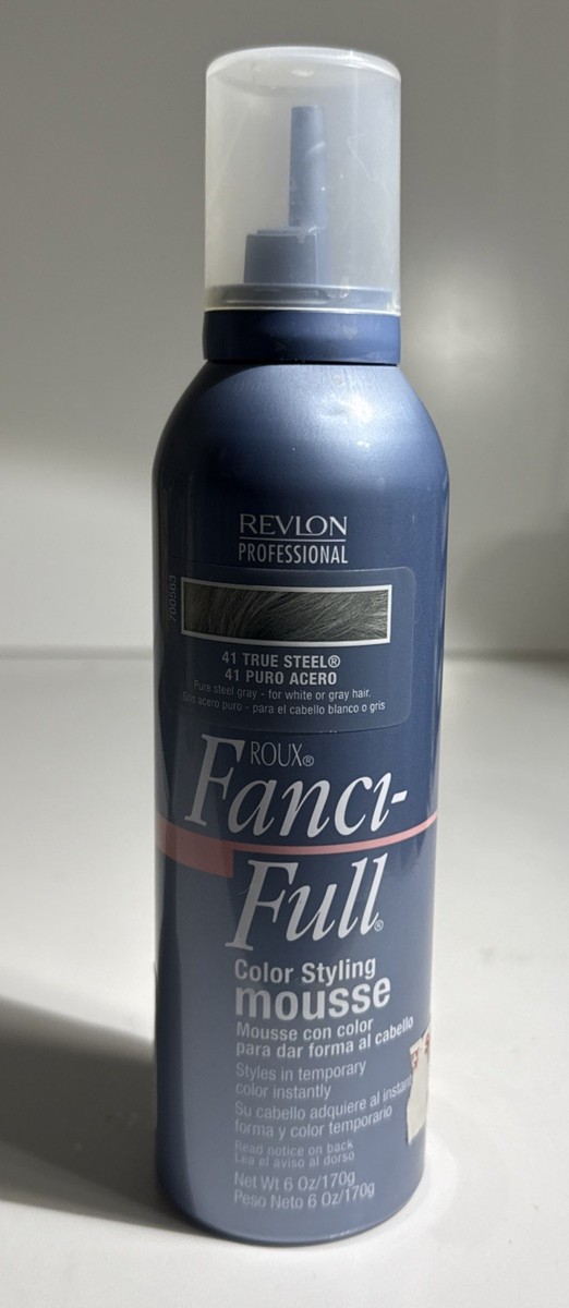 Revlon Fanci-full Color Styling Mousse 41 True Steel Temporary