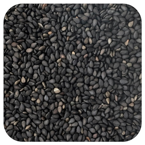 Organic Whole Black Sesame Seed, 16 oz (453 g)
