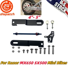 For Razor MX650 SX500 Mini Bikes Aluminum Bolt on Swing Arm Extension Kit 4"-5"