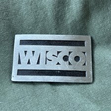 Vintage WISCO Limited Edition Belt BUCKLE Rare Smyrna GA