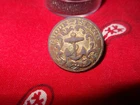CIVIL WAR UNION DUG RHODE ISLAND COAT BUTTON 23MM SCOVILL BACK MARK