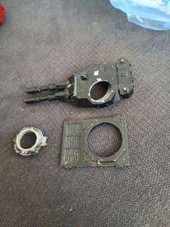 Chaos Space Marine Tank Turret Spares