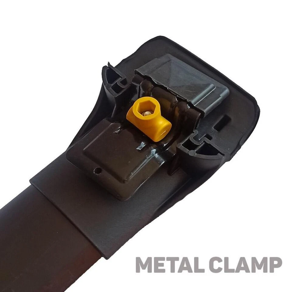 Barra transversal de techo plateada para Volvo XC70 2007-2016 Foto 3 de 4