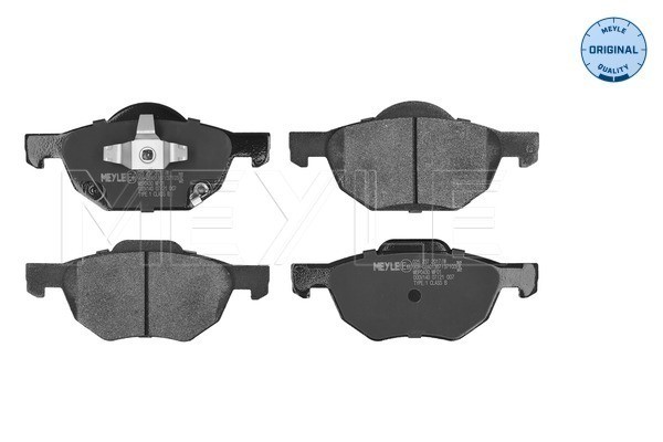 Bremsbelagsatz Vorderachse FÜR Honda Accord VII (Cl, Cn) - Meyle 025 237 2017/W-image