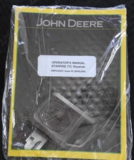 Genuine John Deere STARFIRE ITC Reciever Operators Manual Combine Tractor SEALED