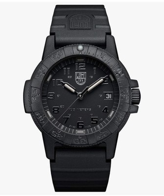 Luminox Leatherback Black Men's Watch - XS.0301.BO.L/without box