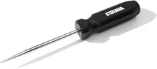 Tire Repair Probe Scratch Awl Punch, 4-inch Shank, Dual Bevel Point, for Met