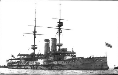 British Royal Navy Battleship Hms Albemarle Shipping Naval Old Photo