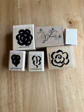STAMPIN' UP Misc Flowers - 6 Different Stamps