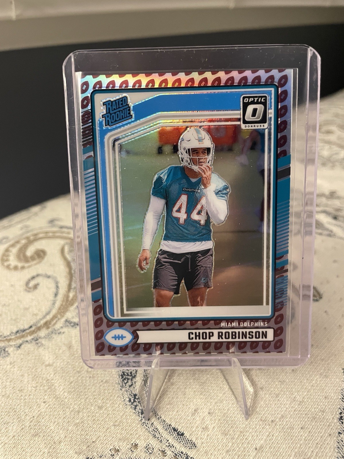 2024 Panini Donruss - Rated Rookie Chop Robinson #351 Optic Preview Football...