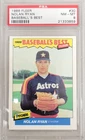 1986 Fleer Baseball's Best #30 Nolan Ryan Astros PSA Graded 8 NM-MT