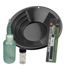 Sluice Monkey 14" Black Gold Pan Panning Kit